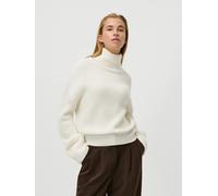 Rollkragenpullover LEGER "Tia Jumper, LeGer by Lena Gercke", Damen, Gr. 34, creme, Strick, Obermaterial: 50% Polyacryl, 30% Wolle, 20% Polyamid, oversize, Pullover Rollkragenpullover, oversized, Grobs