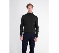 LERROS Eleganter Strickpullover mit Rollkragen aus reiner Baumwolle - Black XXL