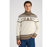 Rollkragenpullover LINDBERGH "Lindbergh Rollkragenpull", Herren, Gr. M, lt braun, Obermaterial: 50% Polyacryl, 50% Baumwolle, hoch geschlossener Ausschnitt, Pullover Rollkragenpullover (12107530-M) lt