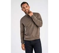 Rollkragenpullover LINDBERGH "Lindbergh Rollkragenpull", Herren, Gr. XL, dk sand mel, Obermaterial: 100% Schurwolle, hoch geschlossener Ausschnitt, Pullover Rollkragenpullover (59233641-XL) dk sand me
