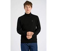 Rollkragenpullover LINDBERGH "Rollkragenpulli Relaxed Fit", Herren, Gr. XL, schwarz, Obermaterial: 80% Wolle, 20% Polyamid, unifarben, hoch geschlossener Ausschnitt, Pullover Rollkragenpullover (54918