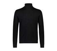 Rollkragenpullover LINDBERGH "Rollkragenpulli Slim Fit", Herren, Gr. 3XL, schwarz, Obermaterial: 80% Viskose, 20% Nylon, hoch geschlossener Ausschnitt, Pullover Rollkragenpullover (29886160-XXXL) schw