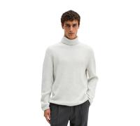 Rollkragenpullover MARC O'POLO "aus weichem Wolle-Mix mit Viskose", Herren, Gr. M, frozen veil, Obermaterial: 59% Wolle (Schafwolle), 19% Viskose, 19% Polyamid, 3% Polyester, unifarben, Pullover Rollk