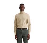 Rollkragenpullover MARC O'POLO "aus weicher Merinowolle", Damen, Gr. XXL, pure cashmere, Obermaterial: 100% Schurwolle, unifarben, Pullover Rollkragenpullover (35709017-XXL) pure cashmere