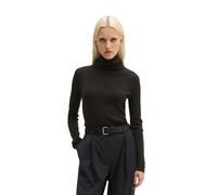 Rollkragenpullover MARC O'POLO, Damen, Gr. XL, coal grau melange, Obermaterial: 100% Baumwolle, slim fit normal, Pullover Rollkragenpullover, slim aus Organic Cotton (14915961-XL) coal grau melange