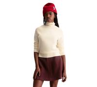 Rollkragenpullover MARC O'POLO DENIM, Damen, Gr. XL, weiß blush, Strick, Obermaterial: 58% Baumwolle, 25% Polyamid, 17% Polyester, normal normal, Rippbündchen, Pullover Rollkragenpullover, Feinstrick,