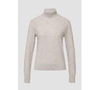 Rollkragenpullover mit feinen Pailletten 40 Beige 2170654.93X8.40