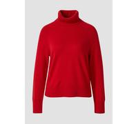 Rollkragenpullover mit seitlichem Knopf-Detail 40 rot 2171607.3384.40