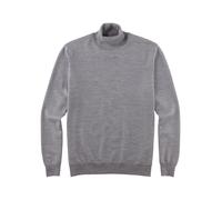 OLYMP Rollkragenpullover grau, Einfarbig