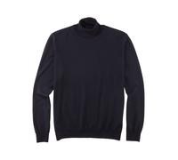 Rollkragenpullover OLYMP "OLYMP Strick Casual", Herren, Gr. XL, blau (marine), Strick, Obermaterial: 100% Schurwolle, regular fit, Strickbündchen, Pullover Rollkragenpullover (92592458-XL)
