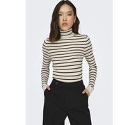 Only Rollkragenpullover in unifarbenem Design Modell 'KAROL' in Offwhite, Größe S