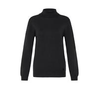 Rollkragenpullover OXMO "Rollkragenpullover OXAida", Damen, Gr. L, schwarz, Obermaterial: 70% Viskose CV. 30% Polyamid PA., Pullover Rollkragenpullover (87889903-L) schwarz