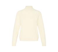 Rollkragenpullover OXMO "Rollkragenpullover OXBMMNORA ROLLNECK", Damen, Gr. XXL, beige (oatmeal melange), Obermaterial: 52% Viskose CV. 28% Polyester PES. 20% Polyamid PA., Pullover Rollkragenpullover