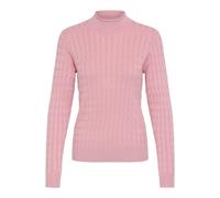 Rollkragenpullover OXMO "Rollkragenpullover OXISALLY", Damen, Gr. XL, rosa (zephyr), Obermaterial: 70% Viskose CV. 30% Nylon NY., Pullover Rollkragenpullover (68266500-XL) zephyr