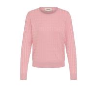 Rollkragenpullover OXMO "Rollkragenpullover OXISISSE", Damen, Gr. XL, rosa (zephyr), Obermaterial: 70% Viskose CV. 30% Nylon NY., Pullover Rollkragenpullover (98818511-XL) zephyr