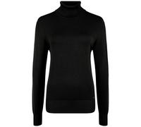 OXMO Rollkragenpullover Damen schwarz, S