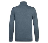 Rollkragenpullover PETROL INDUSTRIES "Men Knitwear Collar Basi", Herren, Gr. XL (42), storm blau, Strick, Obermaterial: 50% Baumwolle, 50% Polyacryl, regular fit hüftbedeckend, Bündchen, Pullover Roll