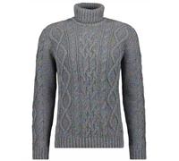 Rollkragenpullover RAGMAN, Herren, Gr. 50, grün (schilf, 131), 100% Baumwolle, ohne Ausschnitt, Pullover Rollkragenpullover (77913326-M) schilf, 131