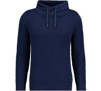 RAGMAN Pullover Herren Slim Fit Baumwolle blau, XXL