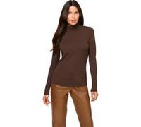 Rollkragenpullover schoko 38
