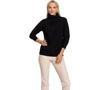 Rollkragenpullover HEINE "Pullover", Damen, Gr. 36, schwarz, 42% Viskose, 30% Lyocell, 28% Polyester, unifarben, Pullover Rollkragenpullover (43508646-36) schwarz