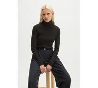 Rollkragenpullover slim grau XXS