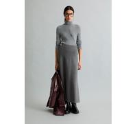 Rollkragenpullover slim grau XXS