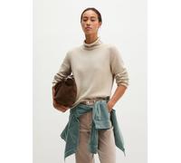Rollkragenpullover slim regular beige XXS