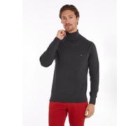 Strickpullover mit Rollkragen Modell 'PIMA' M men Anthrazit meliert