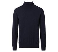 Rollkragenpullover VENTI "VENTI Rollkragenpullover uni", Herren, Gr. 3XL, blau (dunkelblau), 70% Baumwolle, 25% Wolle, 5% Kaschmir, Pullover Rollkragenpullover (55356964-XXXL) dunkelblau