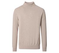 Venti Regular Fit Rollkragenpullover beige, Einfarbig