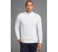 Rollkragenshirt BRUNO BANANI, Herren, Gr. M (48/50), weiß, Obermaterial: 100% Baumwolle, unifarben, Basic, normal, Shirts, auch zum Unterziehen (42802723-M) weiß