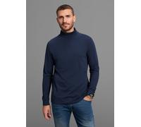 Rollkragenshirt BRUNO BANANI, Herren, Gr. XL (56/58), blau (marine), Obermaterial: 100% Baumwolle, Basic, normal, Shirts, auch zum Unterziehen (45073734-XL) marine