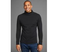 Rollkragenshirt BRUNO BANANI, Herren, Gr. XXL (60/62), schwarz, Obermaterial: 100% Baumwolle, unifarben, Basic, normal, Shirts, auch zum Unterziehen (76473936-XXL) schwarz