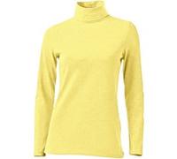 Rollkragenshirt HEINE "Rollkragen-Shirt", Damen, Gr. 40, gelb, 95% Baumwolle, 5% Elasthan, unifarben, Shirts (56451314-40) gelb