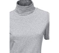 Rollkragenshirt grau-melange 42