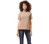 Rollkragenshirt HEINE "Rollkragen-Shirt", Damen, Gr. 38, beige (sand), 95% Baumwolle, 5% Elasthan, unifarben, Shirts (24810069-38) sand