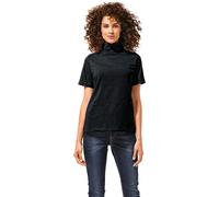 Rollkragenshirt HEINE "Rollkragen-Shirt", Damen, Gr. 44, schwarz, 95% Baumwolle, 5% Elasthan, unifarben, Shirts (89384242-44) schwarz