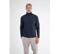 Rollkragenshirt LERROS "Legeres T-Shirt mit Rollkragen aus reiner Baumwolle", Herren, Gr. 3XL, schwarz (classic navy), 100% Baumwolle, ohne Ausschnitt, Shirts (43188849-XXXL) classic navy