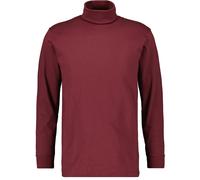 Rollkragenshirt RAGMAN, Herren, Gr. 114, rot (barolo, 684), Baumwolle, ohne Ausschnitt, Shirts Rollkragenshirt (65411311-XXXL)