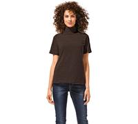 Rollkragenshirt "Rollkragen-Shirt", Damen, Gr. 38, braun, 95% Baumwolle, 5% Elasthan, LINEA TESINI BY HEINE, unifarben, Shirts (55045634-38) braun