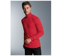 Trigema Herren Sportrollkragenpullover 685010 , Rot (kirsch), Large