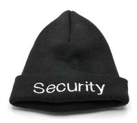Rollmütze, bestickt mit SECURITY