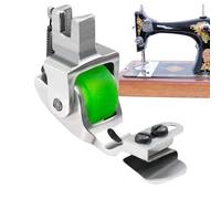 Rollsaumfuß, Saumfuß für Nähmaschine | Rollfuß mit Gummiradfuß - Vielseitiger Rollsäumfuß zum Nähen, Reißverschluss-Nähfuß für die meisten industriellen Nähmaschinen
