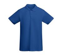 Roly Eco Herren Poloshirt Prince mit separate Brusttasche Blau (Royal) S