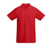 Roly Eco Herren Poloshirt Prince mit separate Brusttasche Rot XL