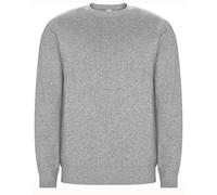 Roly Eco Unisex Sweatshirt Pullover Rundhals Sweater Pulli Grau (Heather) XL