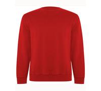 Roly Eco Unisex Sweatshirt Pullover Rundhals Sweater Pulli Rot S