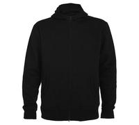 Roly - Montblanc Hooded Sweatjacket Black 02 - Gr. - M