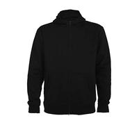 RY6421 Roly MONTBLANC Kapuzen Sweatshirt Jacke Black XL